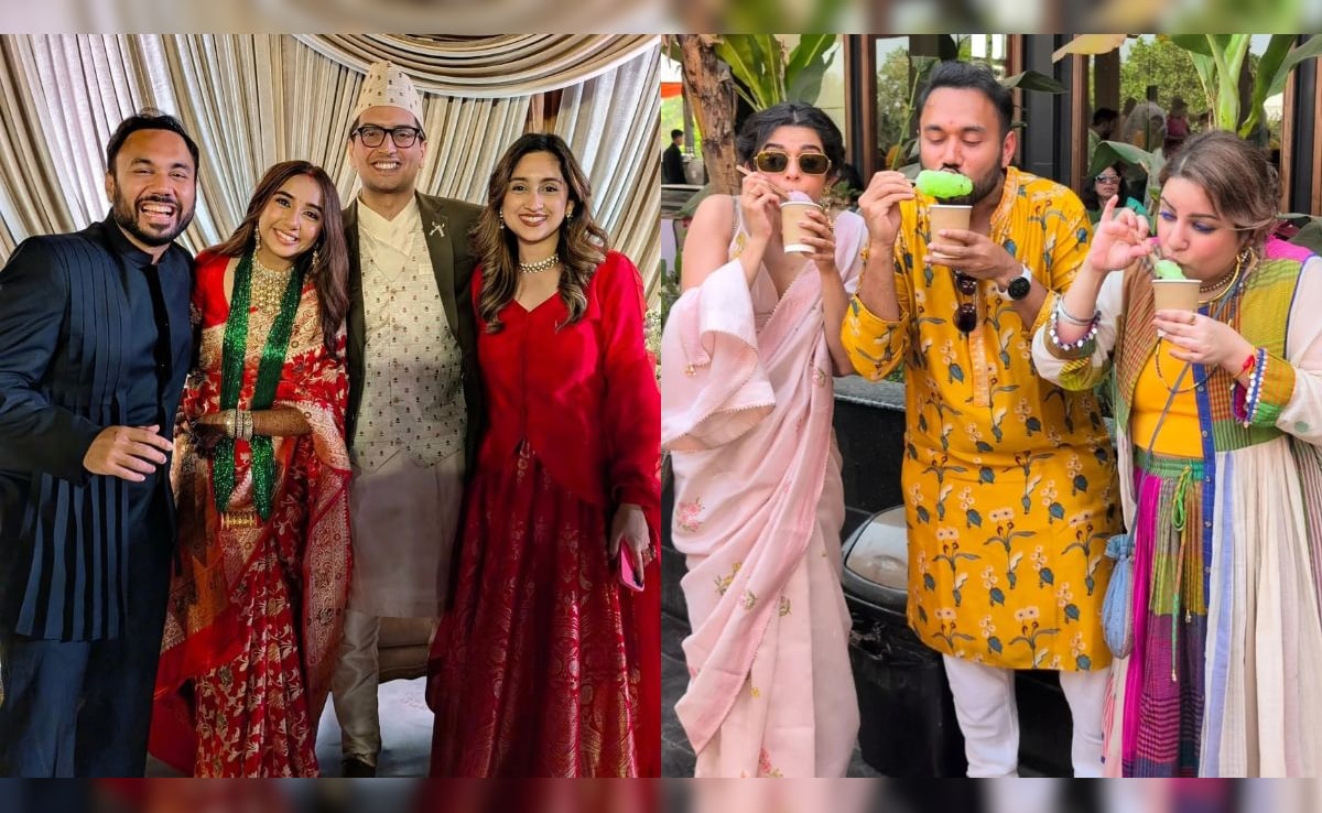 Prajakta Koli-Weshank Khanal's wedding: Chef Sarasash Goila shared the glimpses of the ceremony