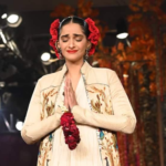 Sonam Kapoor breaks into tears during the ramp walk.